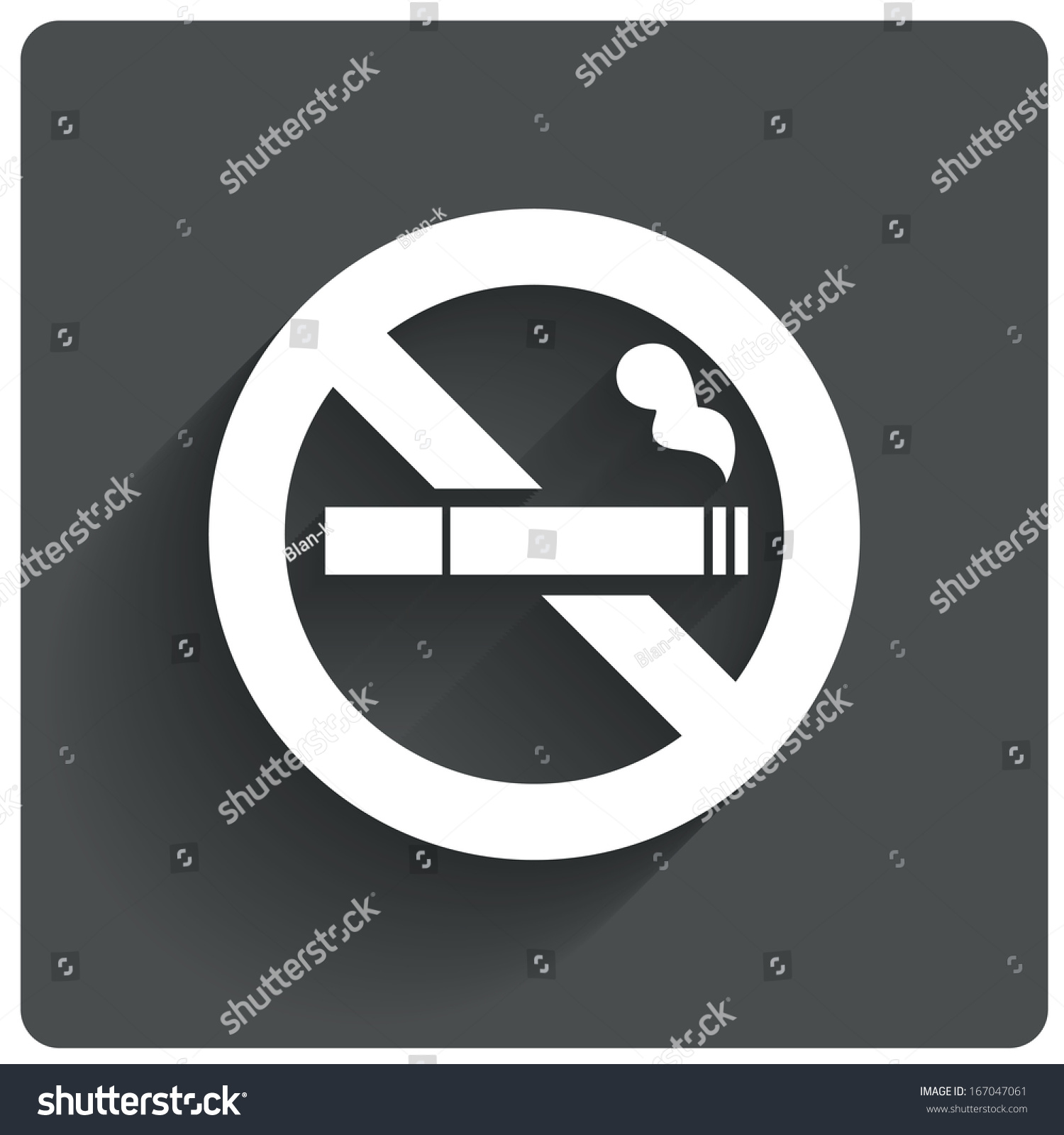 禁止吸烟标志。没有烟雾图标。停止吸烟符号。
