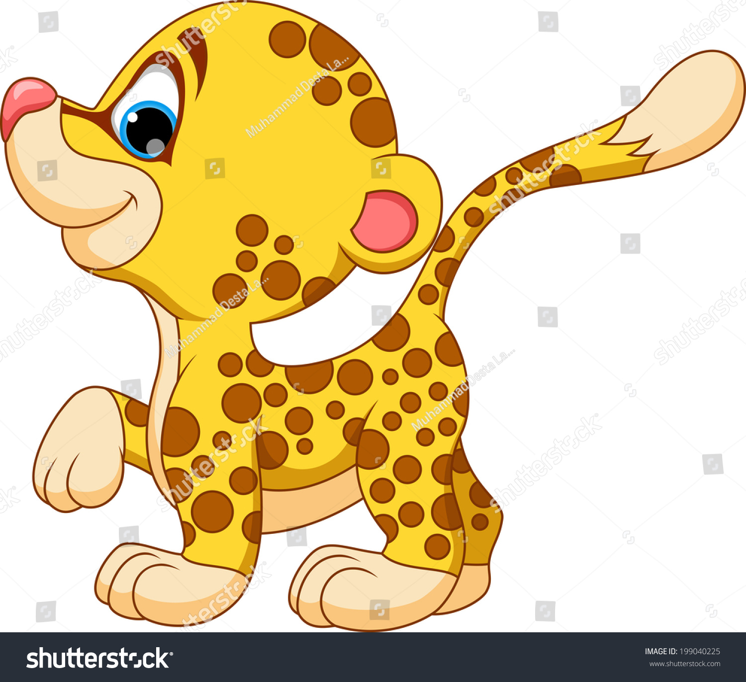 Download HD Free Leopard Jaguar Illustration - Angry Cheetah Face ...