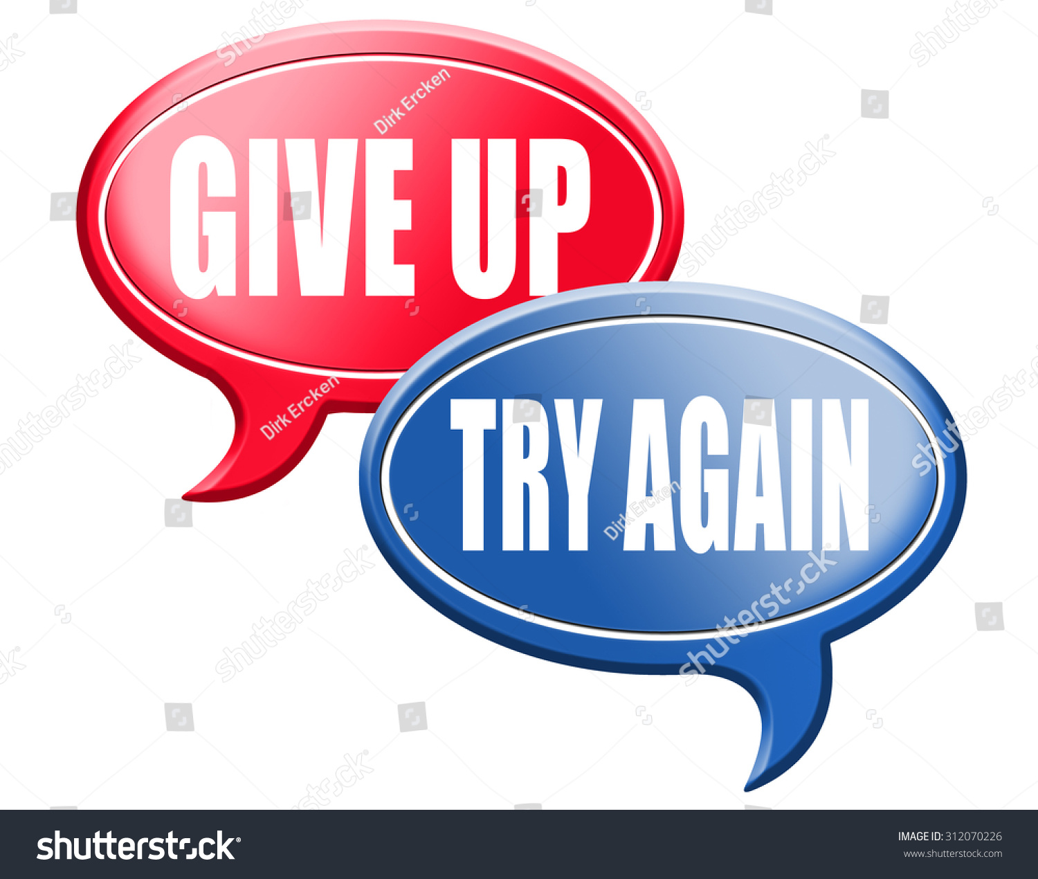 毅力和决心再试一次放弃继续和自我信念永远不