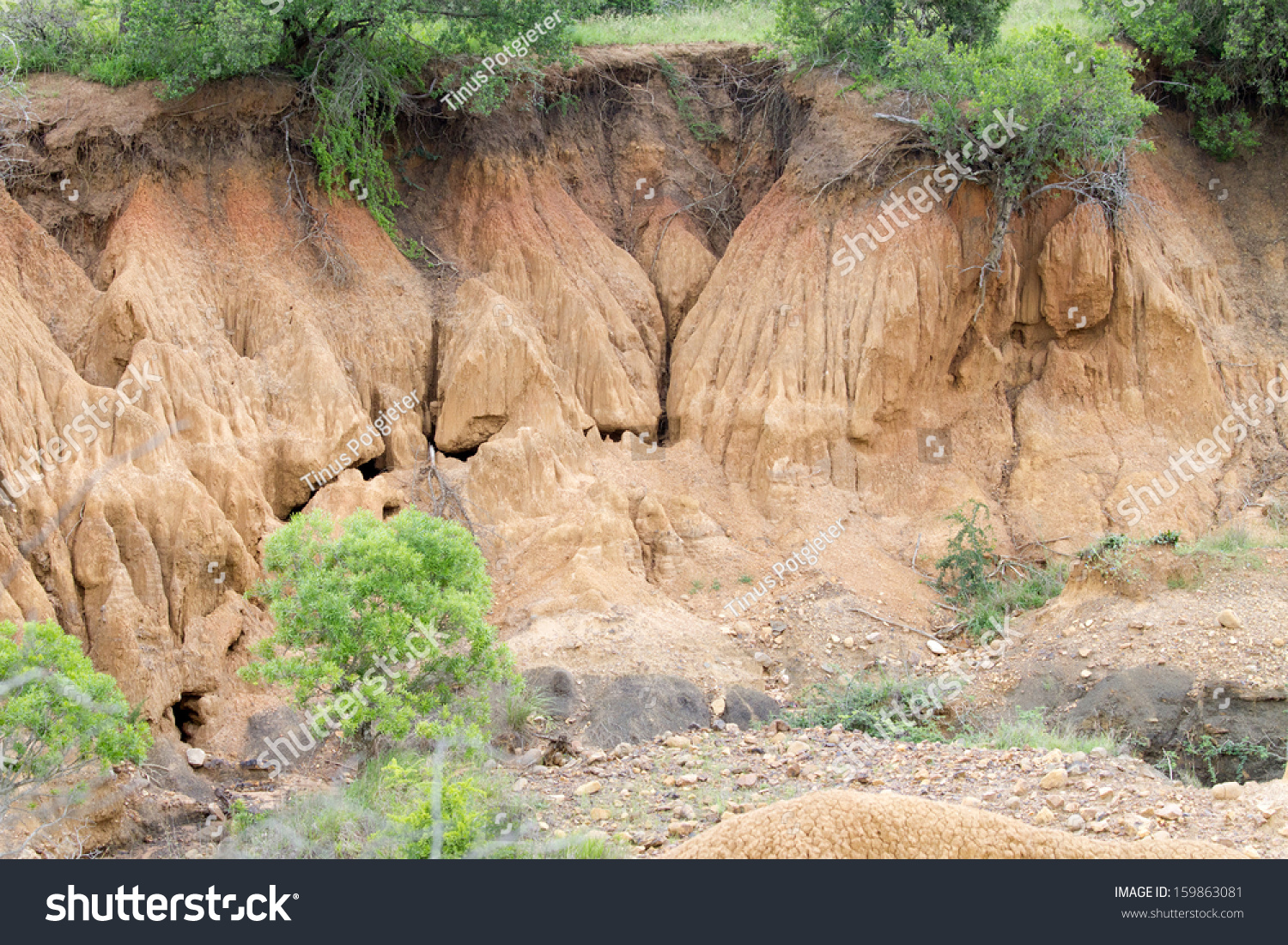 水土流失在ithala保护区南非夸祖鲁-纳塔尔-自然,公园/户外-海洛创意