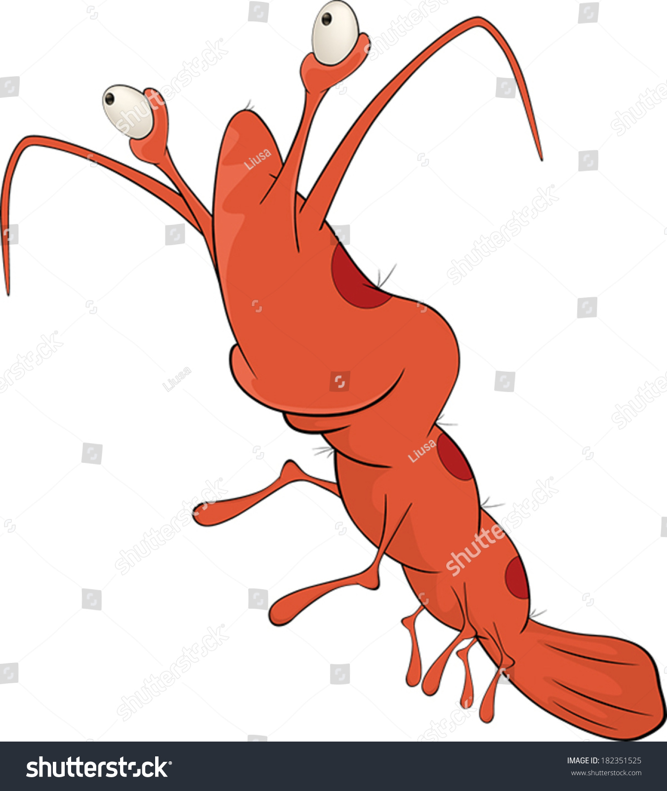 请登录 | 红虾卡通 原标题 red shrimp cartoon 版权:liusa 图片id