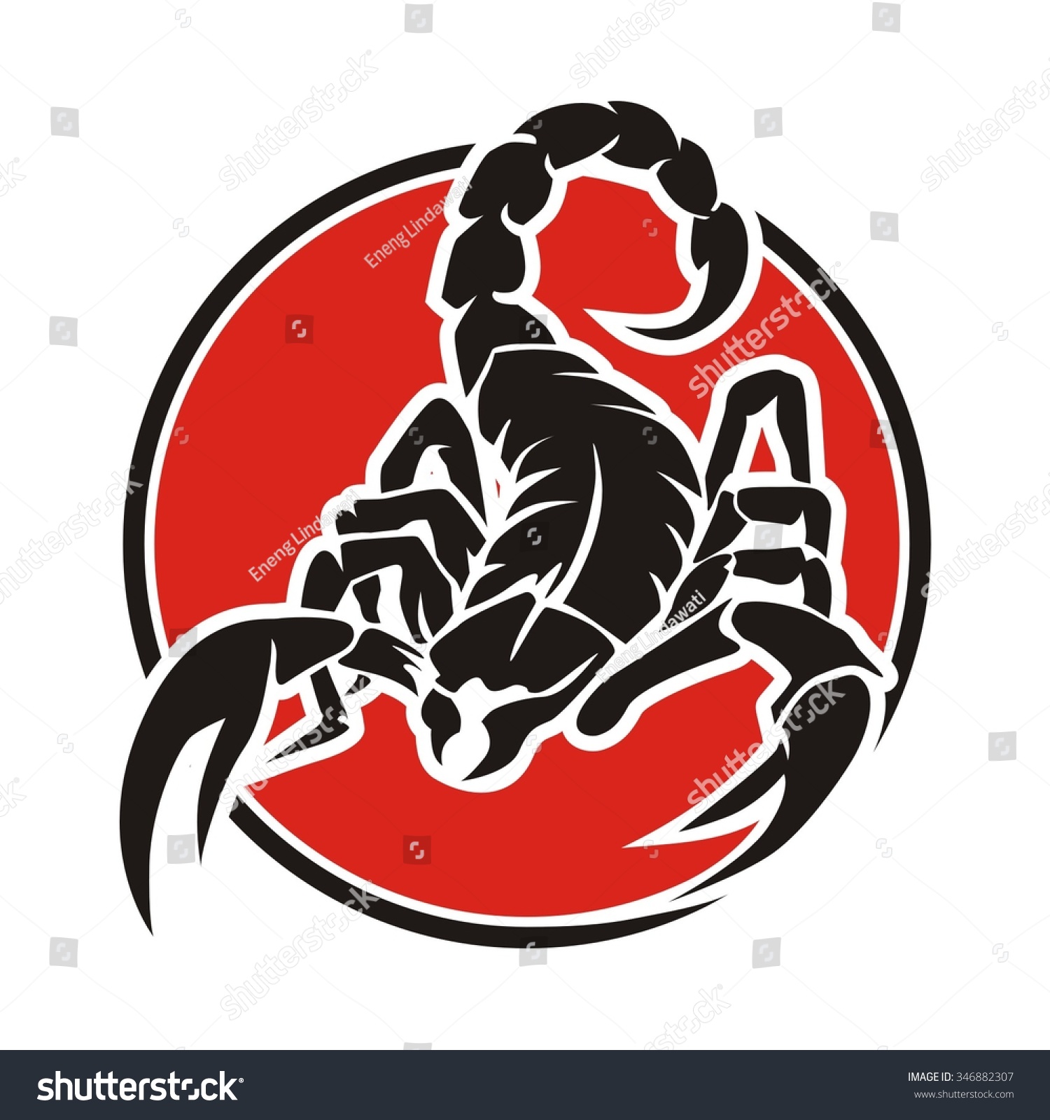 蝎子圆红-动物/野生生物-海洛创意(hellorf)-shutterstock中国独家